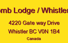 Blackcomb Lodge / Whistler Village 4220 GATE WAY V0N 1B4